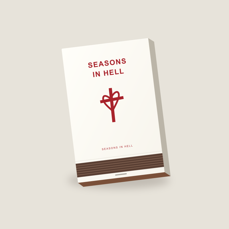Seasons In Hell matchbook